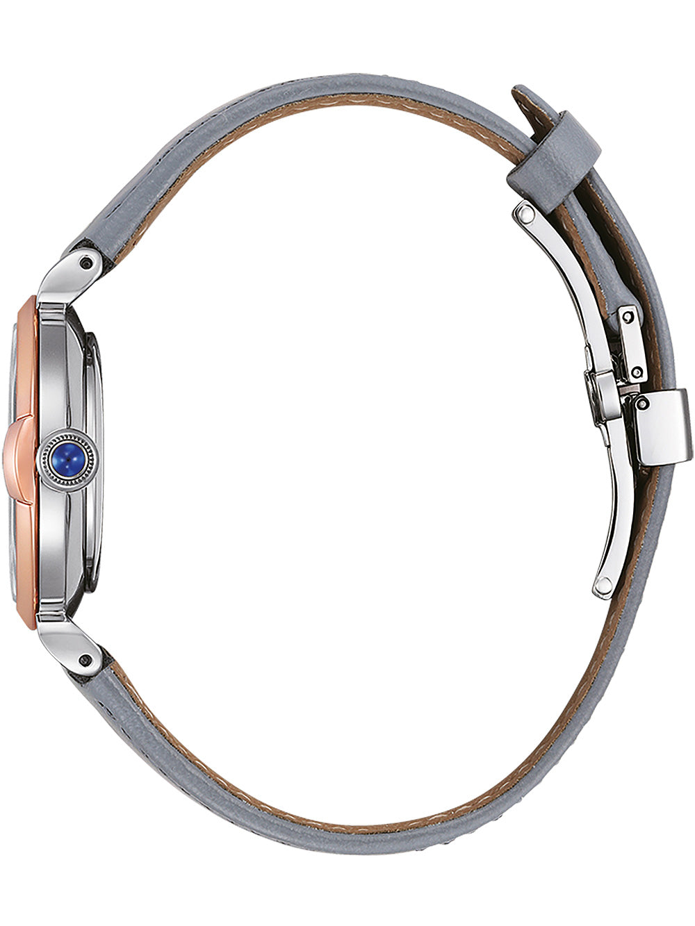 CITIZEN EM1074-15D Analoguhr Armbanduhr 43 mm ansicht-2