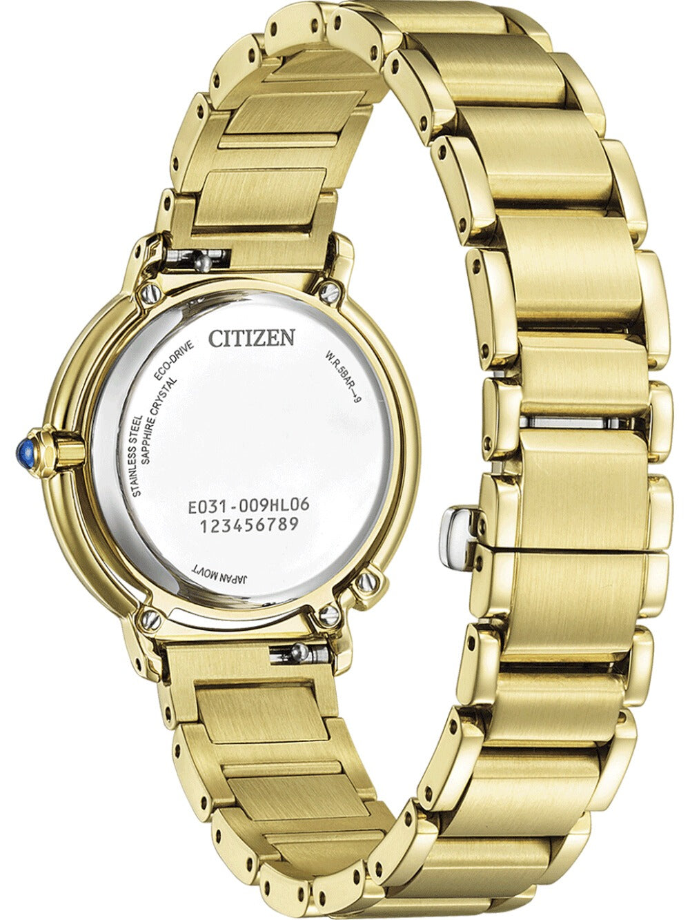 CITIZEN EM1099-57L Analoguhr Armbanduhr 39 mm ansicht-3