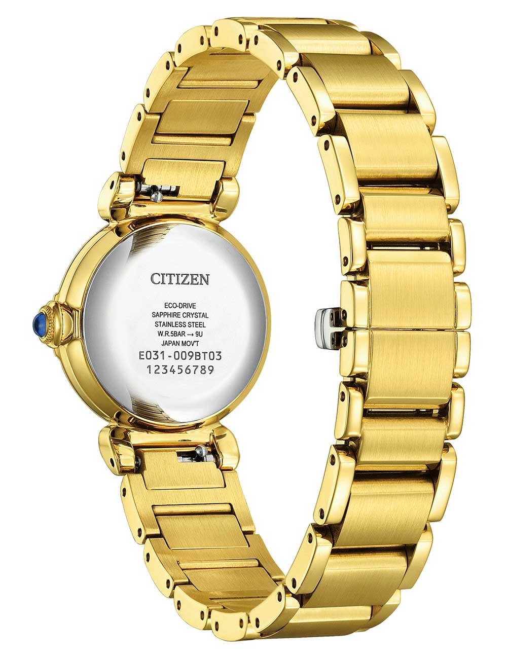 CITIZEN EM1132-88H Analoguhr Armbanduhr 43 mm ansicht-3