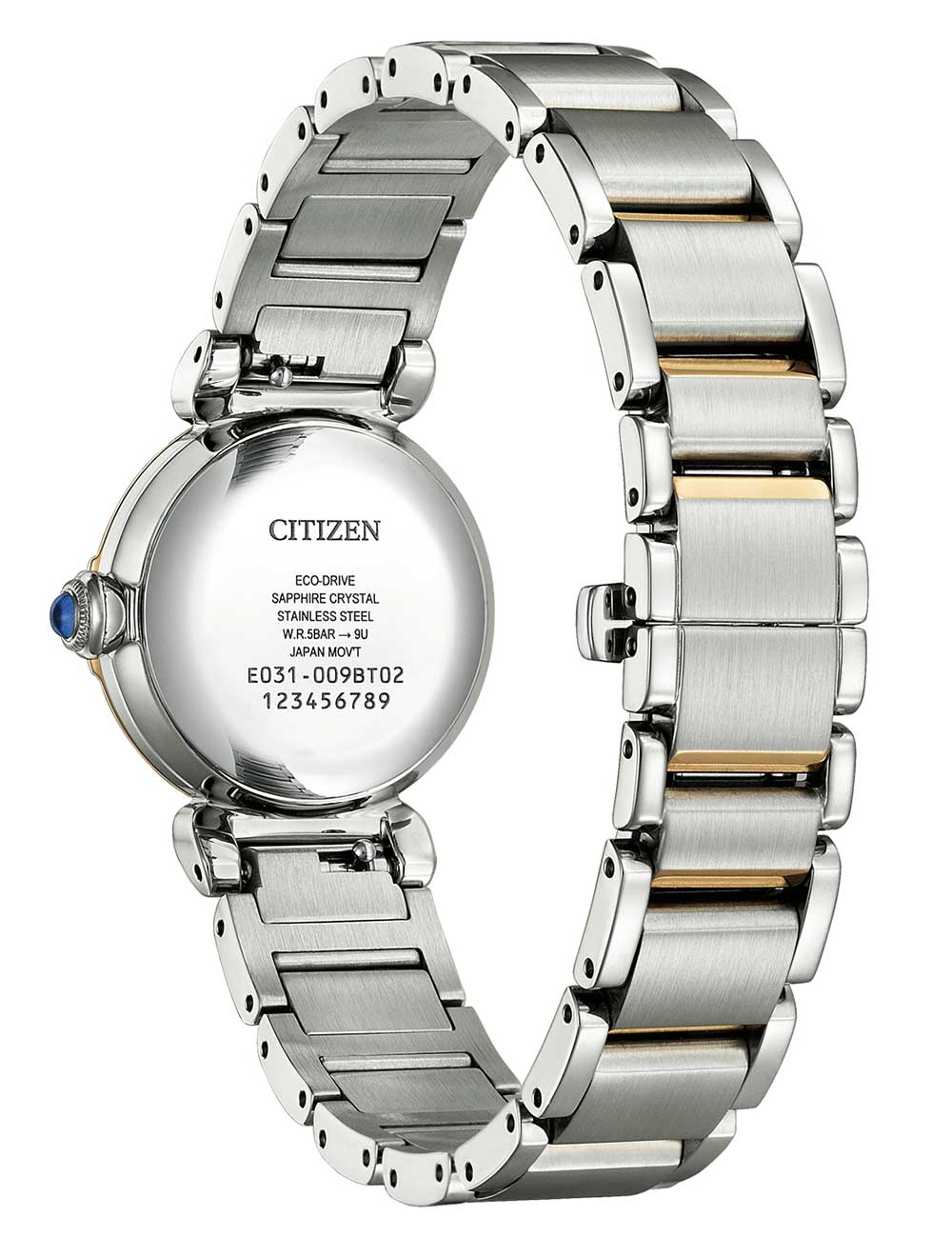 CITIZEN EM1136-87D Analoguhr Armbanduhr 43 mm ansicht-3