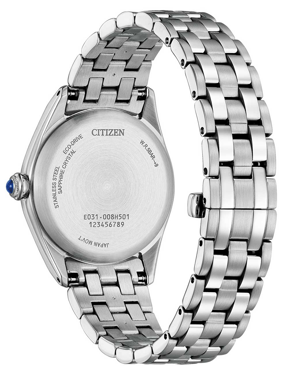CITIZEN EM1140-80X Analoguhr Armbanduhr 43 mm ansicht-3
