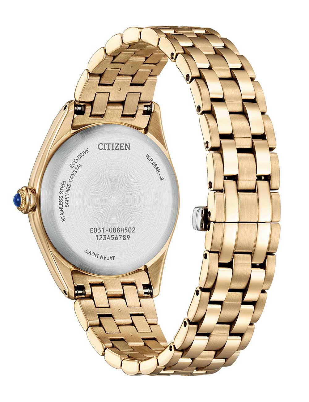 CITIZEN EM1143-81X Analoguhr Armbanduhr 43 mm ansicht-3