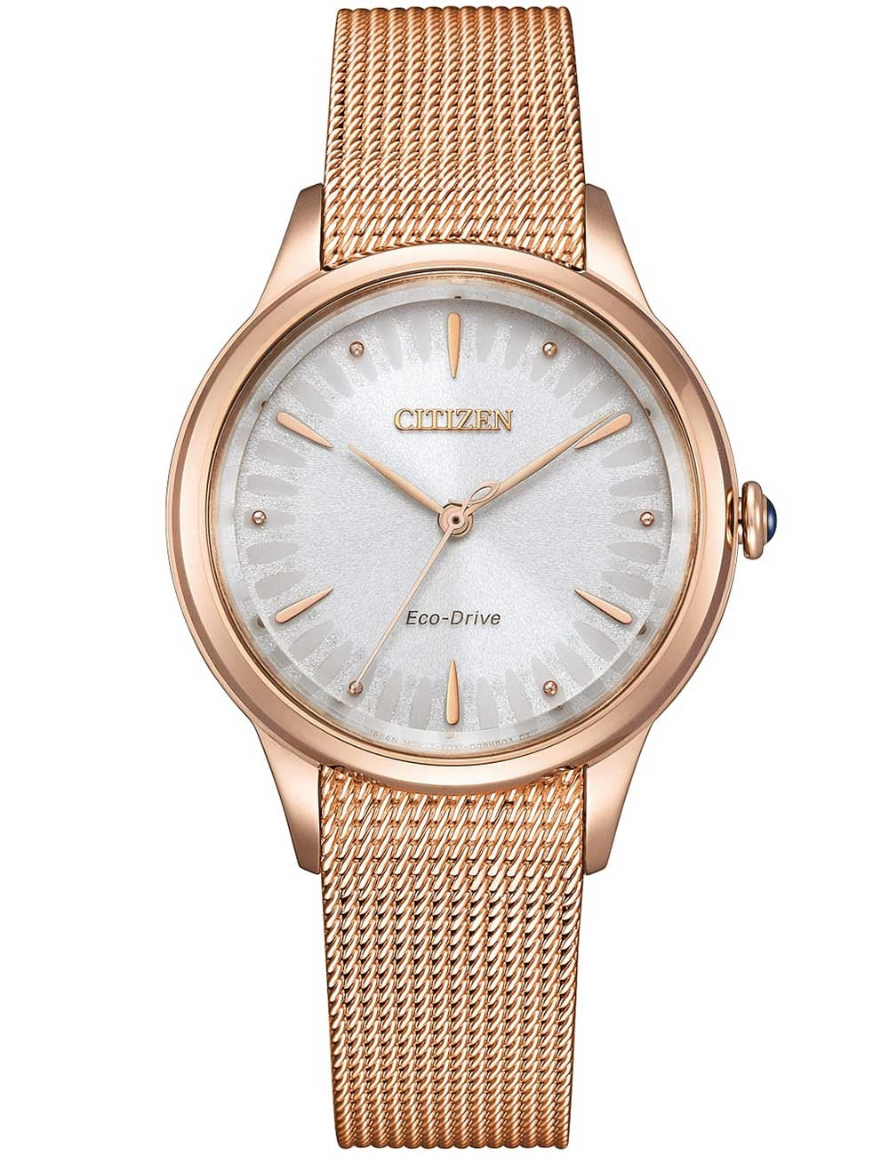 CITIZEN EM1153-88A Analoguhr Armbanduhr 43 mm
