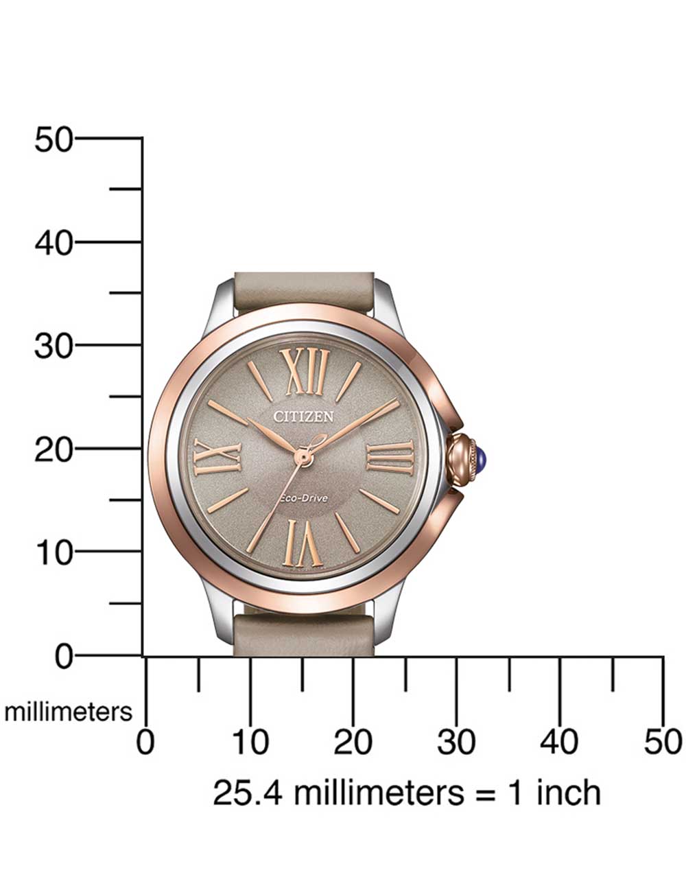 CITIZEN EM1166-01Z Analoguhr Armbanduhr ansicht-5