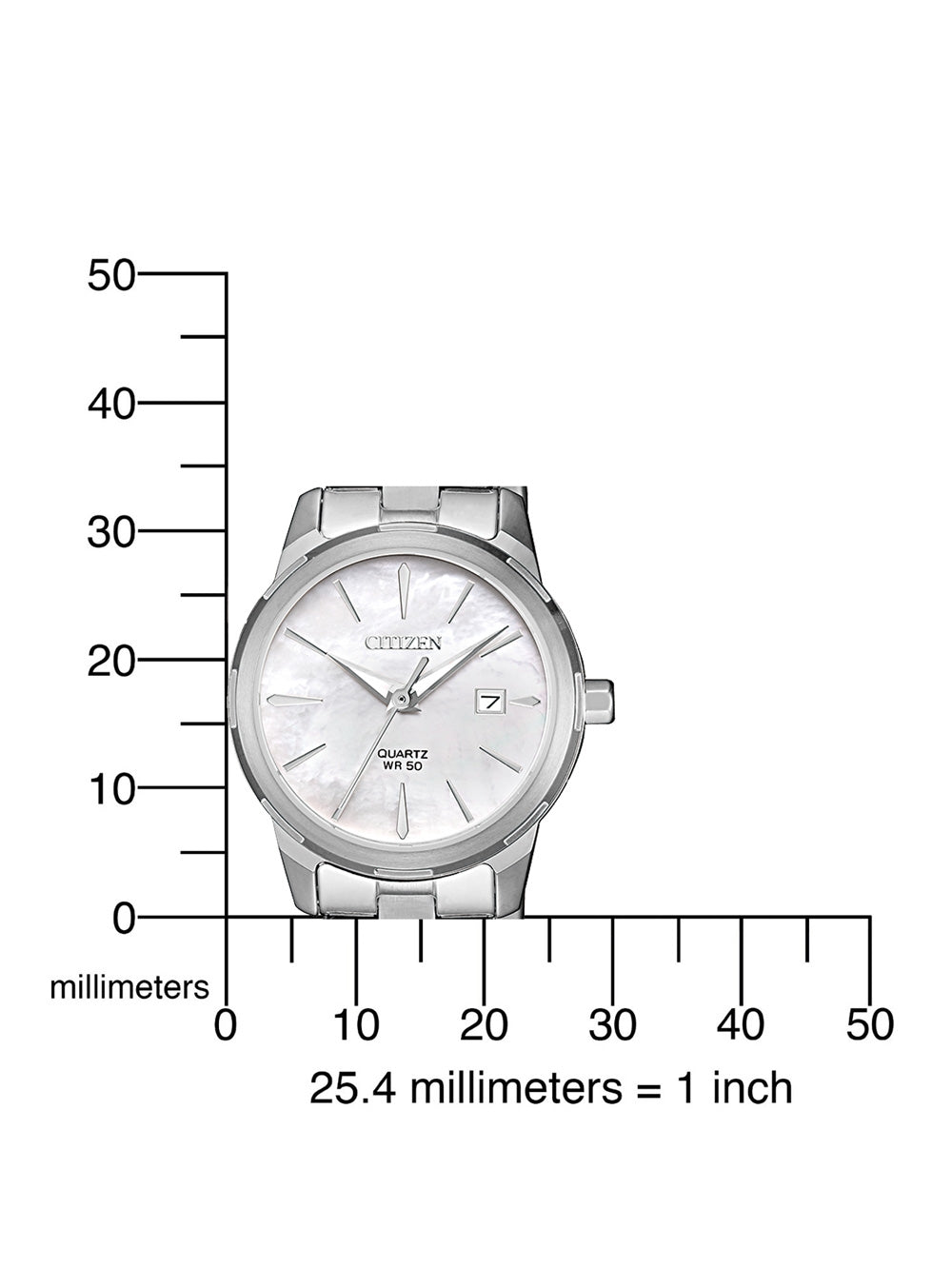CITIZEN EU6070-51D Analoguhr Armbanduhr ansicht-2