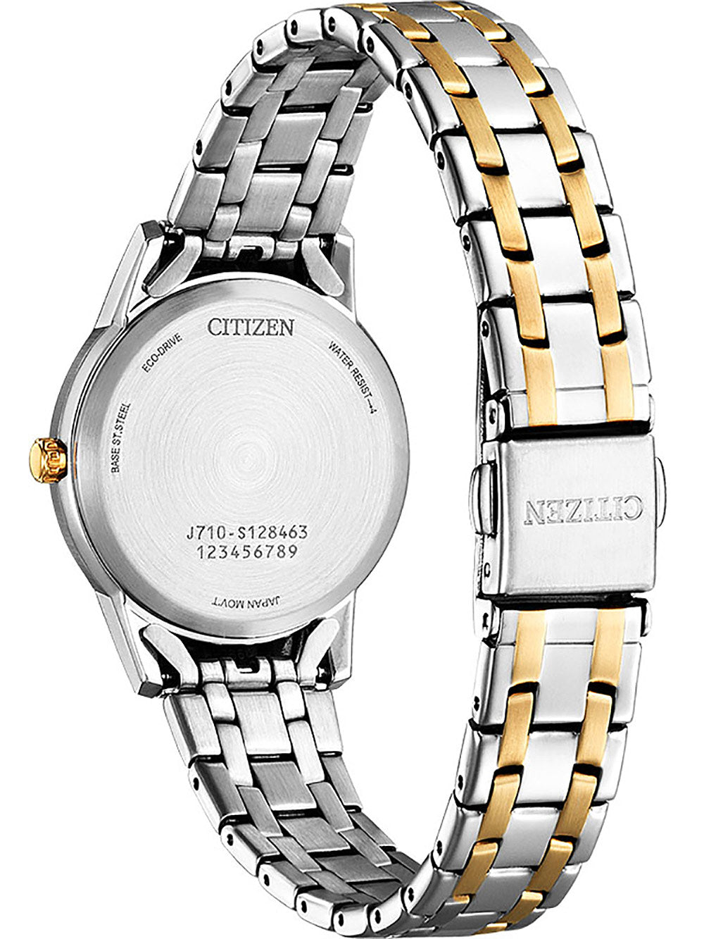 CITIZEN FE1246-85A Analoguhr Armbanduhr 43 mm ansicht-3