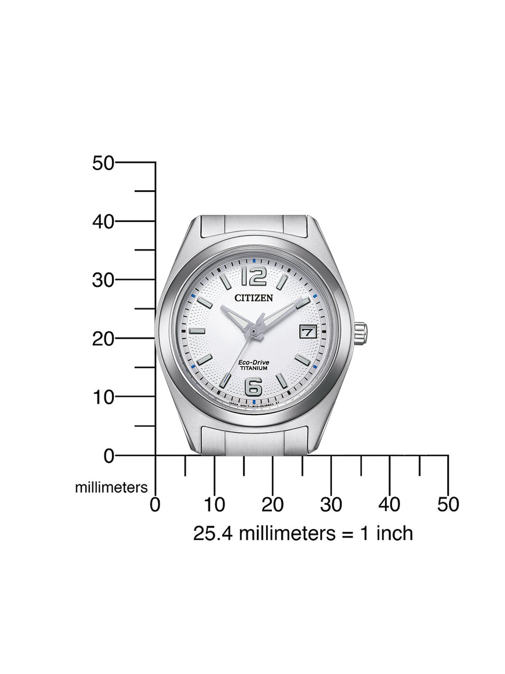 CITIZEN FE6151-82A Analoguhr Armbanduhr 43 mm ansicht-4