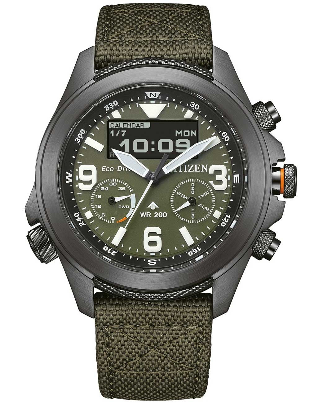CITIZEN JV1005-02W Analoguhr Armbanduhr 43 mm