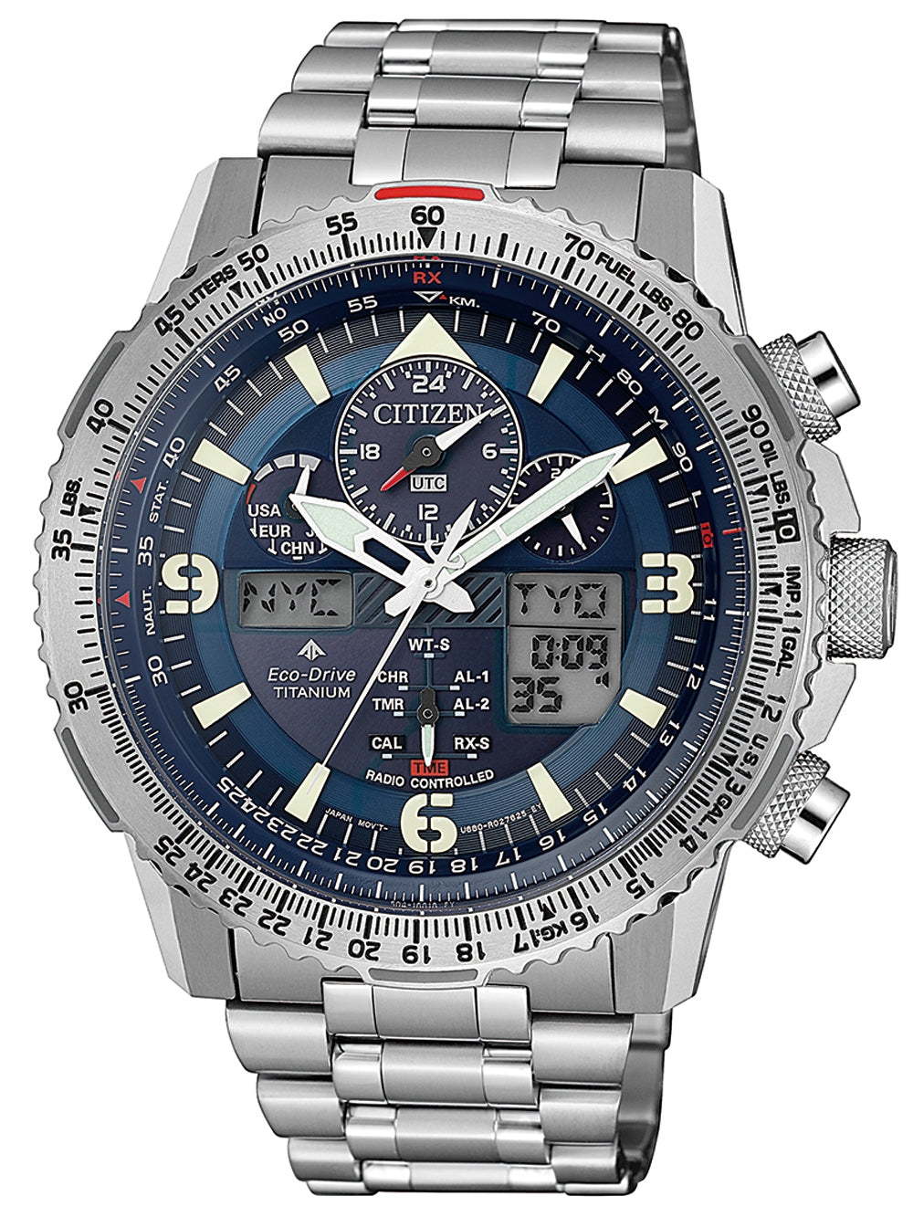 CITIZEN JY8100-80L Analoguhr Armbanduhr 43 mm