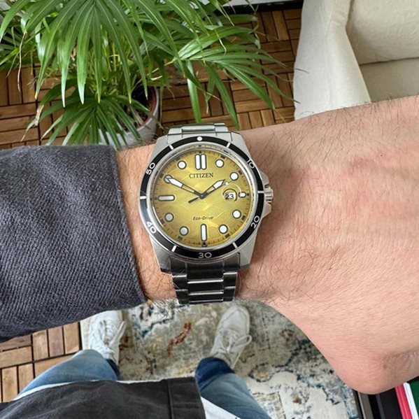 CITIZEN MARINE 1810 AW1816-89X Date - Armbanduhr 41 mm ansicht-4