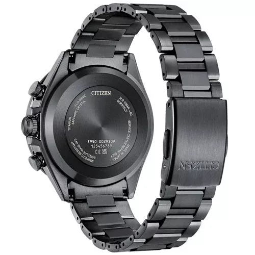 CITIZEN Mod. ATTESA TITANIUM ECO DRIVE SATELLITE WAVE GPS Special Pack ***SPECIAL PRICE*** CC4059-64L World Time - Armbanduhr 44.5 mm ansicht-2
