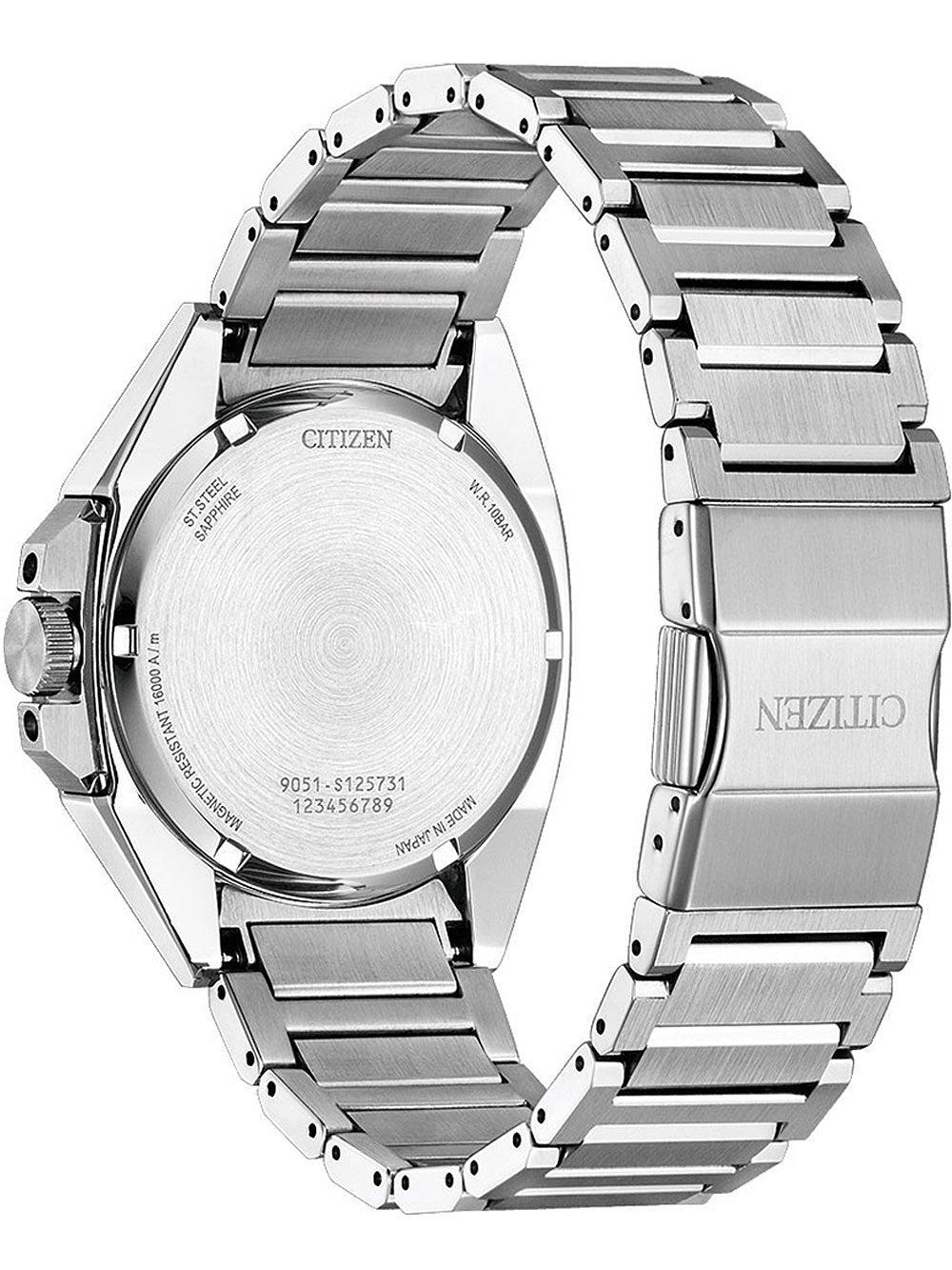 CITIZEN NB6010-81L Analoguhr Armbanduhr 43 mm ansicht-4