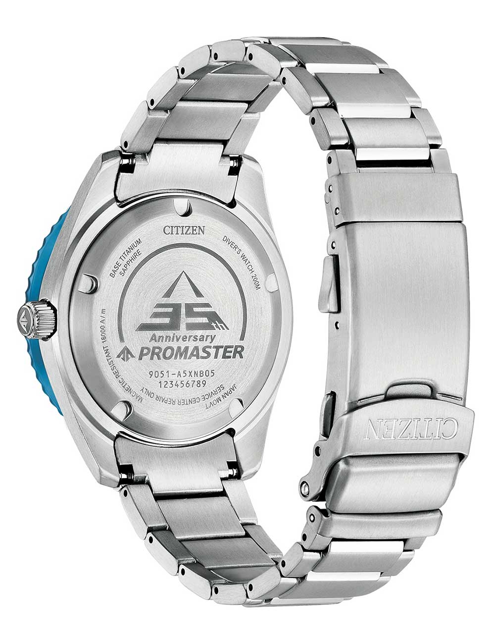 CITIZEN NB6026-56L Analoguhr Armbanduhr 43 mm ansicht-3