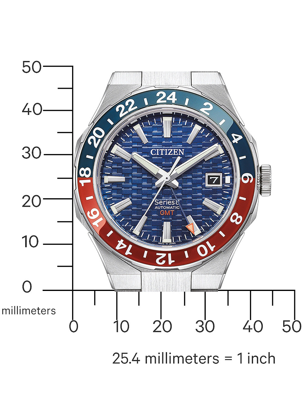 CITIZEN NB6030-59L Analoguhr Armbanduhr ansicht-4
