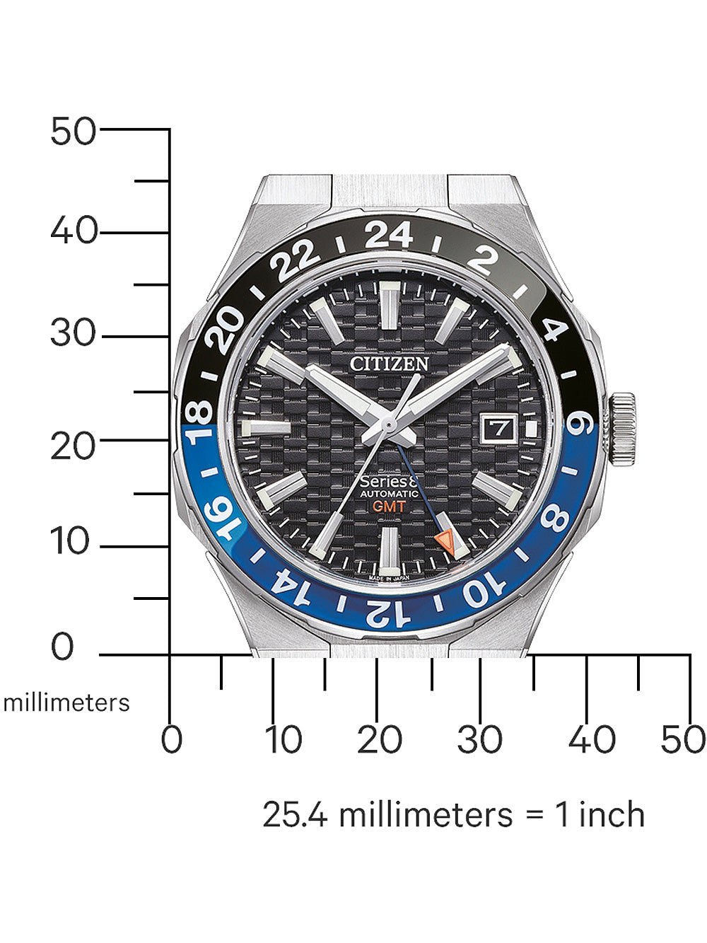 CITIZEN NB6031-56E Analoguhr Armbanduhr ansicht-4