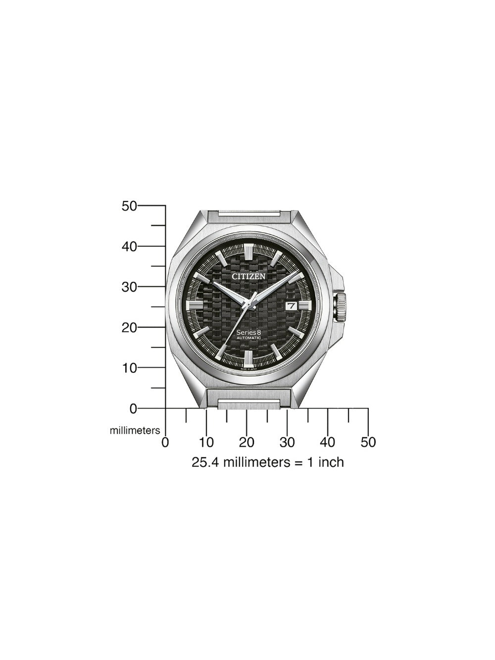 CITIZEN NB6050-51E Analoguhr Armbanduhr ansicht-4