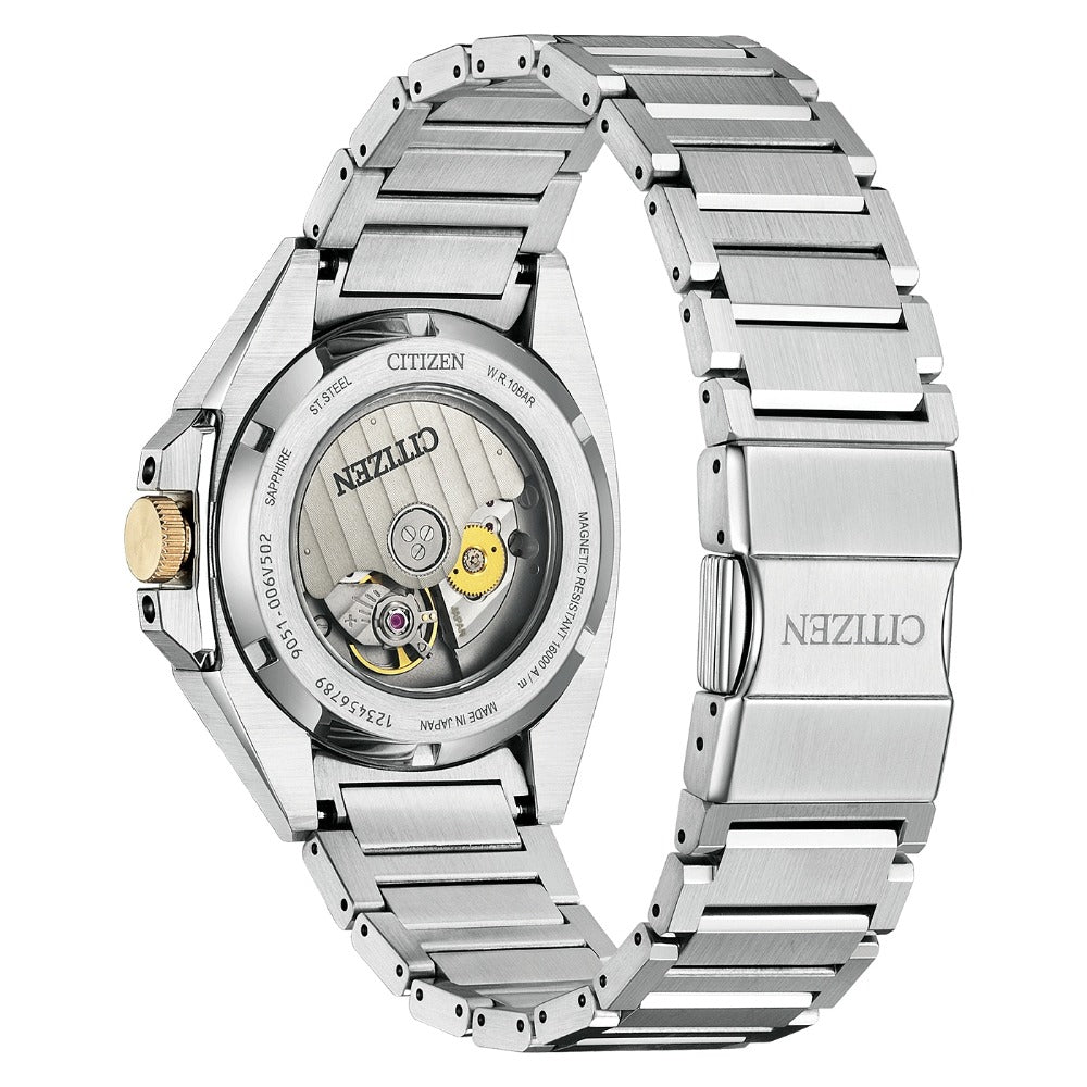 CITIZEN NB6059-57P Analoguhr Armbanduhr 40 mm ansicht-3