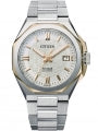 CITIZEN NB6084-50A Analoguhr Armbanduhr 39 mm ansicht-5