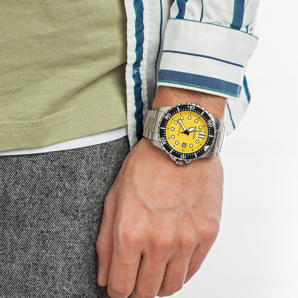 CITIZEN NJ0170-83Z Date - Case: 43 mm - Armbanduhr 43 mm ansicht-4