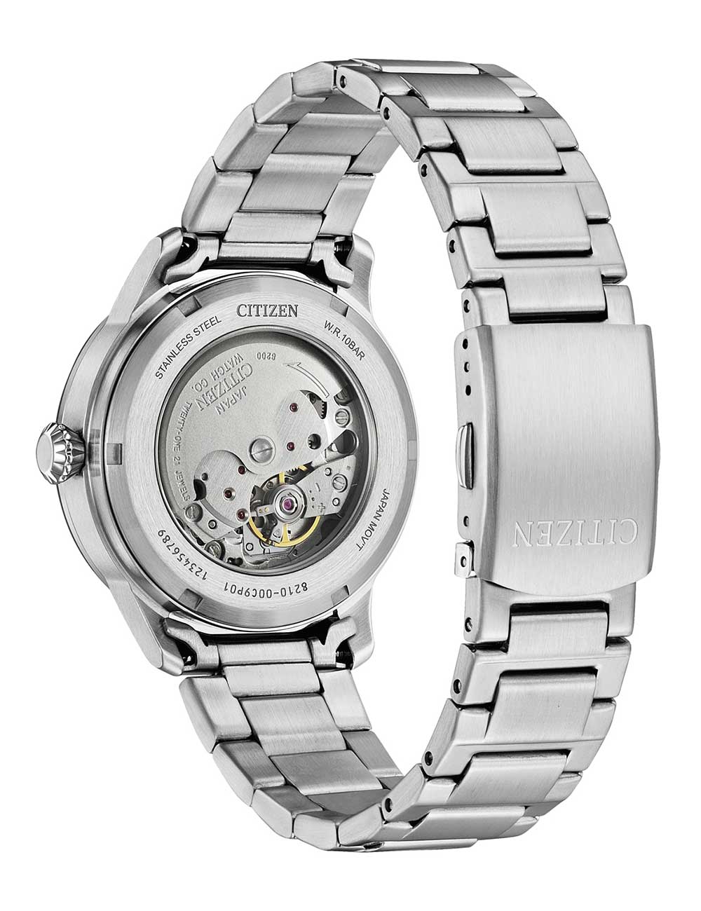 CITIZEN NJ0190-51A Analoguhr Armbanduhr ansicht-3