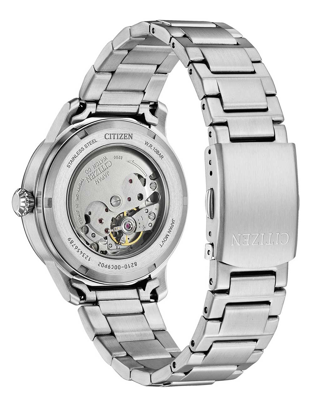 CITIZEN NJ0190-51X Analoguhr Armbanduhr ansicht-3