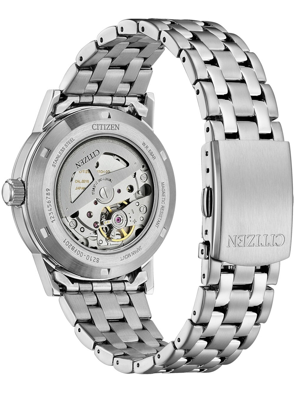 CITIZEN NJ0210-56A Analoguhr Armbanduhr 39 mm ansicht-3