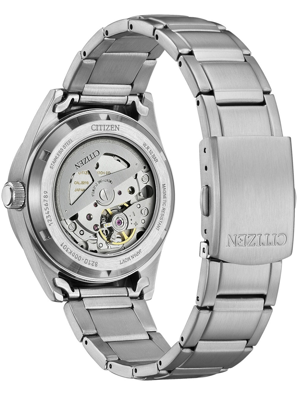 CITIZEN NJ0220-52X Analoguhr Armbanduhr 39 mm ansicht-3
