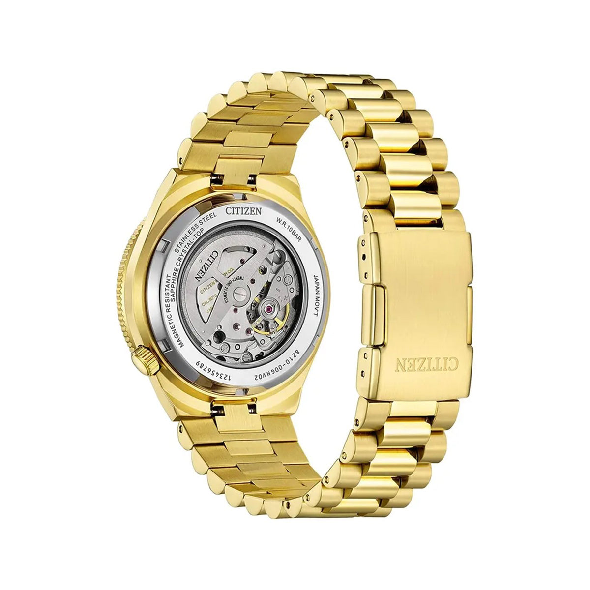 CITIZEN NJ0232-53X Analoguhr Armbanduhr 40 mm ansicht-3