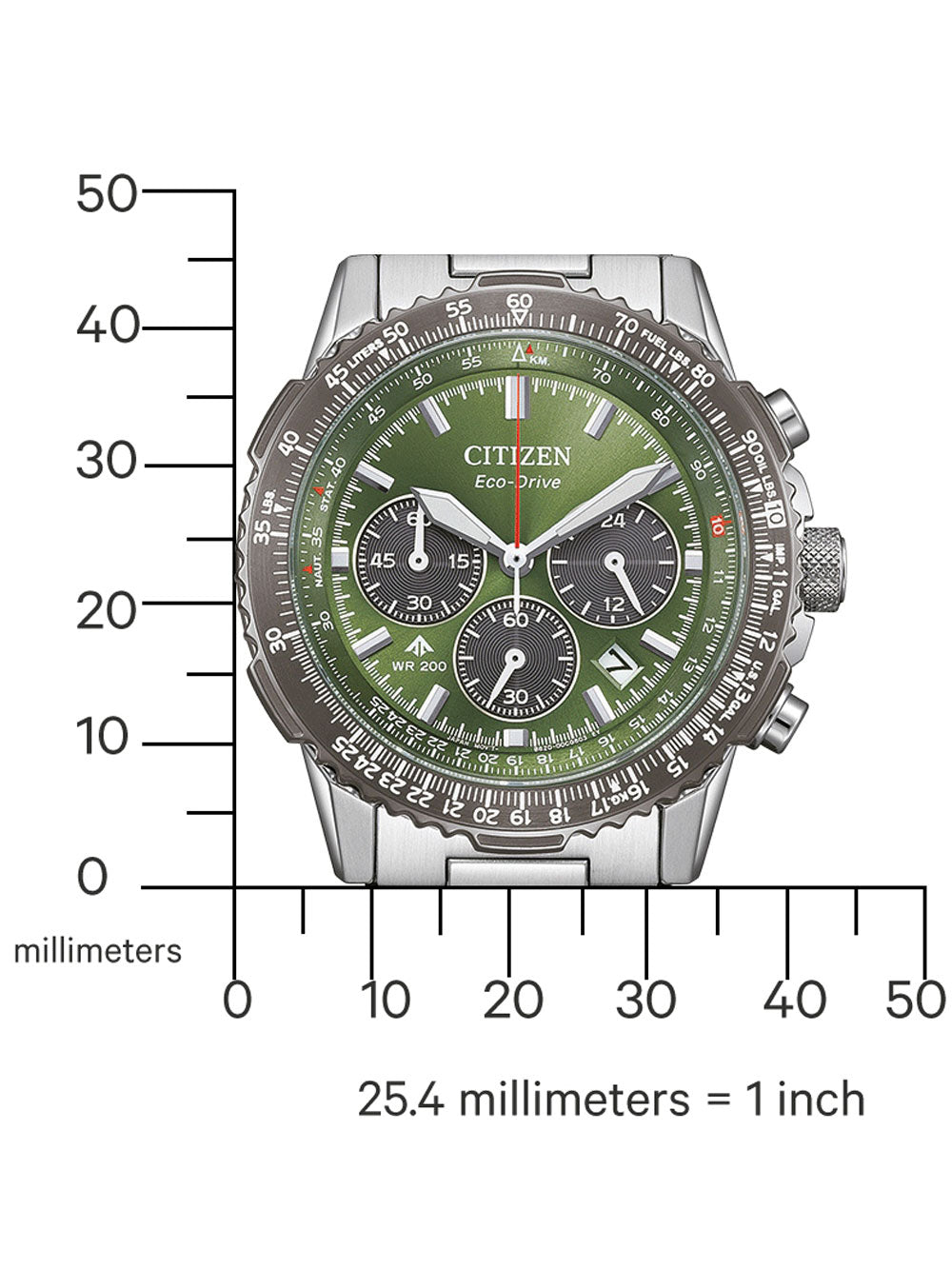 CITIZEN PROMASTER NAVIHAWK CA4664-60W Armbanduhr ansicht-4