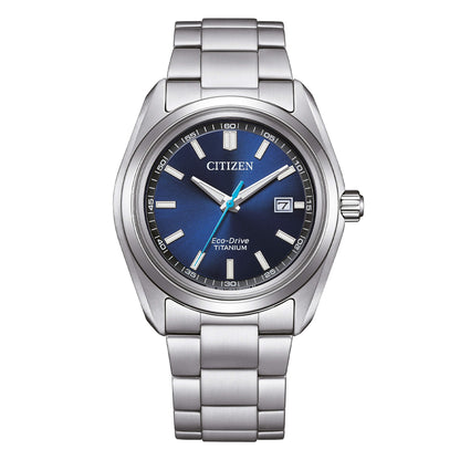 CITIZEN SUPER TITANIUM 1900 AW1900-50L Date Armbanduhr 40 mm ansicht-3