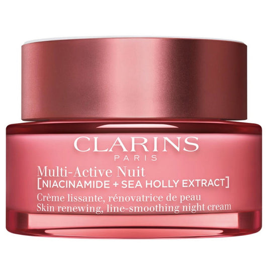 Clarins, Multi-Active, Glättung, Nacht, Sahne, Für das Gesicht, 50 ml