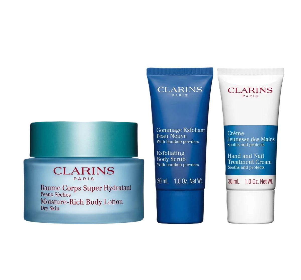 CLARINS SET ESSENTIELS HYDRATATION CORPS