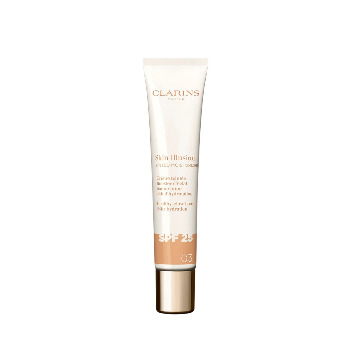 Clarins, Skin Illusion, Hydratisierend, Getönte Feuchtigkeitscreme, 03, SPF 25, 40 ml