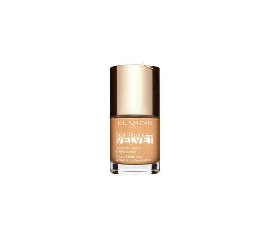 Clarins Clarins, Skin Illusion Velvet, Matt, Flüssige Grundierung, 112,5W, 30 ml Regular