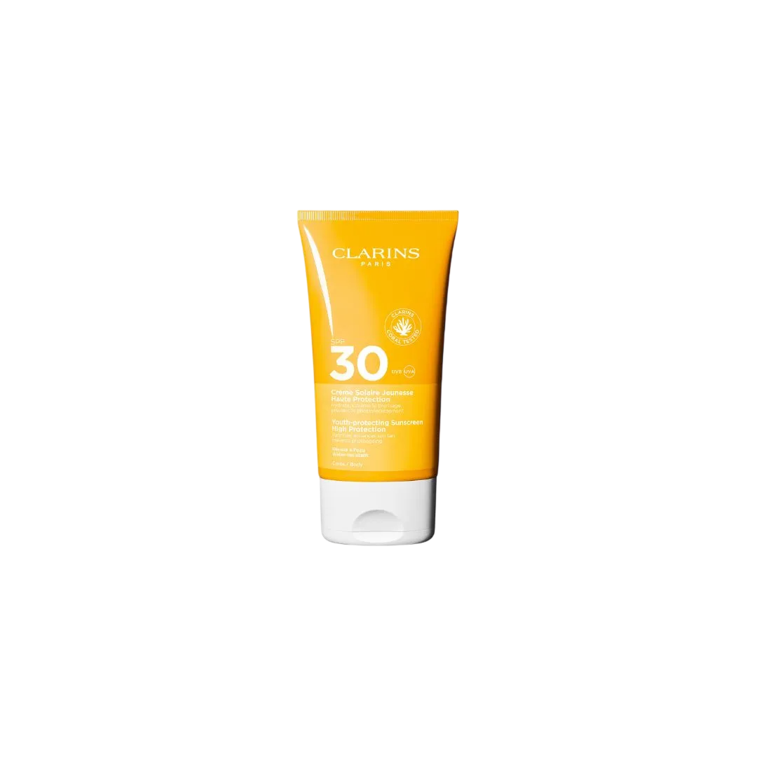 Clarins, Sun Care, Feuchtigkeitsspendend, UV-Schutz, Sonnencreme, SPF 30, 150 ml