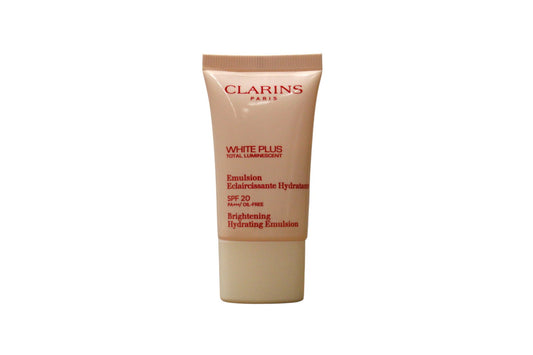 Clarins Clarins, White Plus Total Luminescent, Aufhellung, Tag, Emulsion, Für das Gesicht, 20 SPF, 15 ml Regular