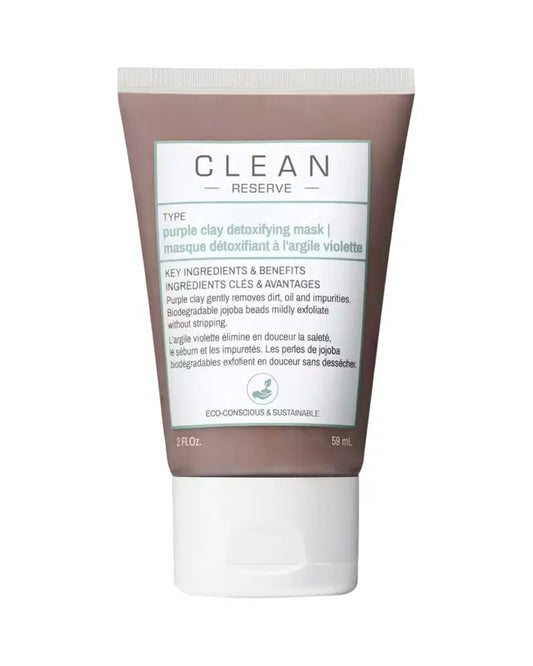Clean Clean, Reserve - Purple Clay, Entgiftend, Tonerde-Maske, 59 ml Regular