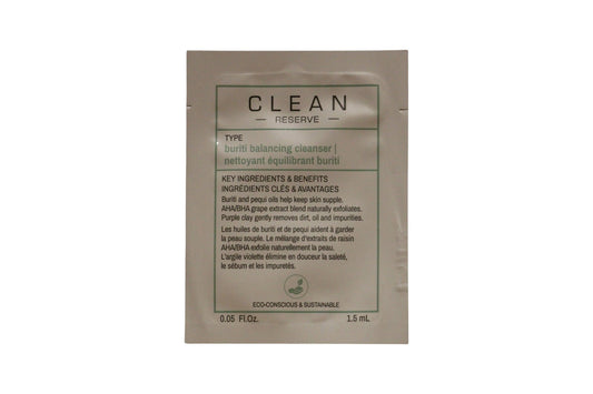 Clean Clean, Reserve, Buriti, Ausbalancieren, Reinigungsgel, Für das Gesicht, 1.5 ml *Muster Sample