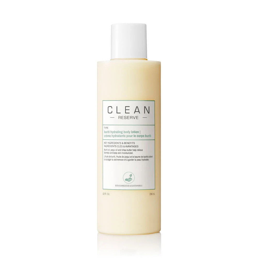 Clean Clean, Reserve, Buriti-Öl, Hydratisierend, Körperlotion, 296 ml Regular