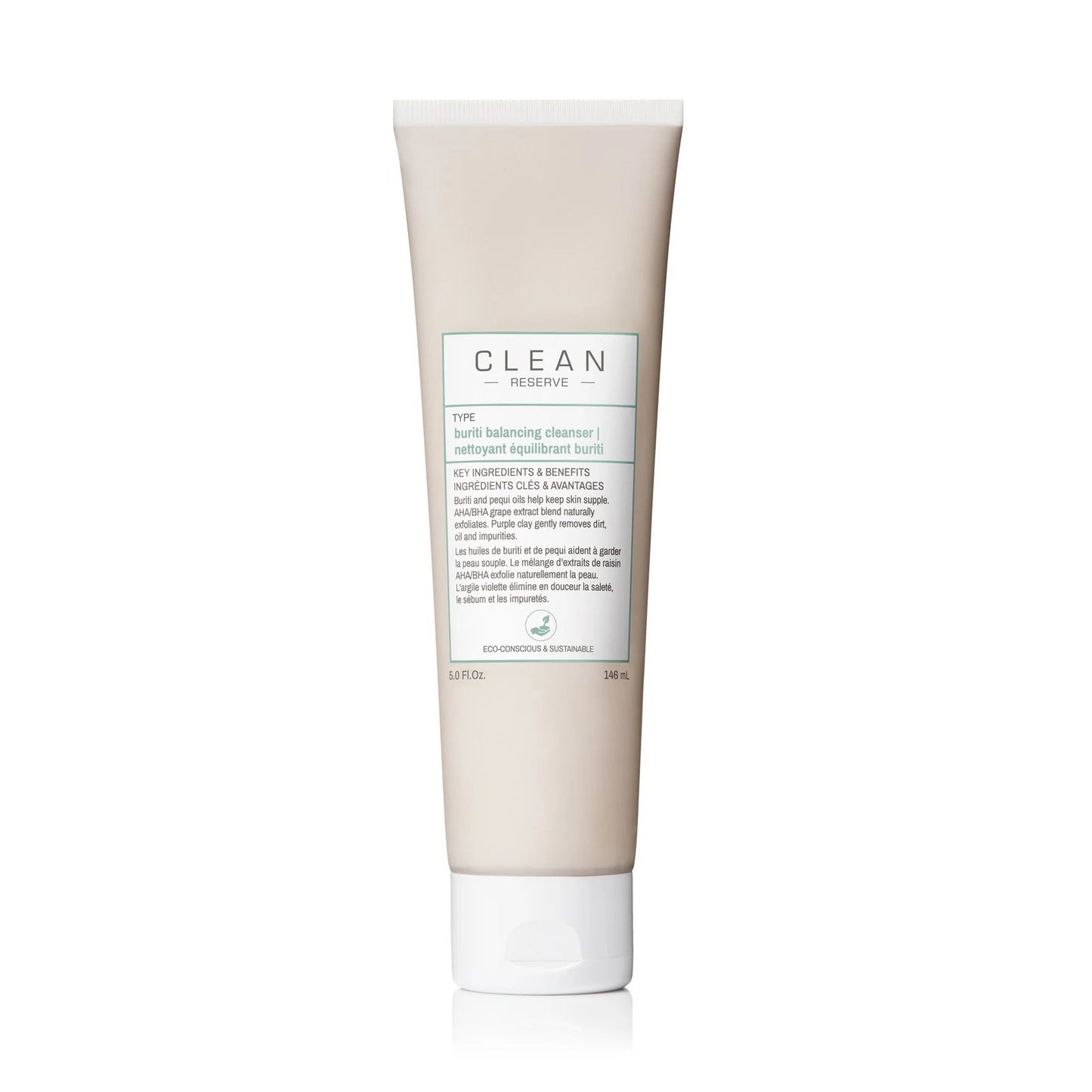 Clean Clean, Reserve, Buriti-Öl, Ausbalancieren, Reinigungscreme, 146 ml Regular