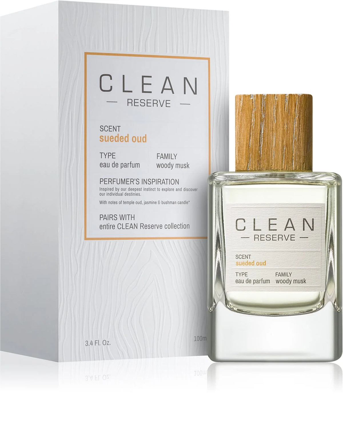 Clean, Reserve - Sueded Oud, Eau de Parfum, Unisex, 50 ml