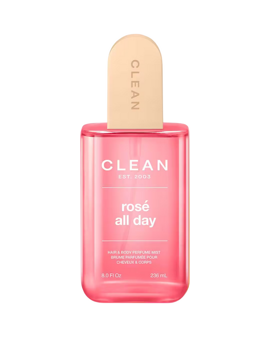 Clean Clean, Rose All Day, Duftnebel für das Haar, Für Frauen, 236 ml Regular