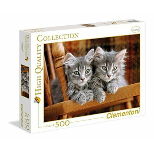 Clementoni Clementoni, High Quality Collection, Kätzchen, Puzzle, Unisex, 500 stk Regular