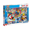 Clementoni, PAW Patrol, Puzzle, Unisex, 6+ jahre, 104 stk