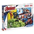 Clementoni The Avengers Bricks Set mit 104 Teilen
