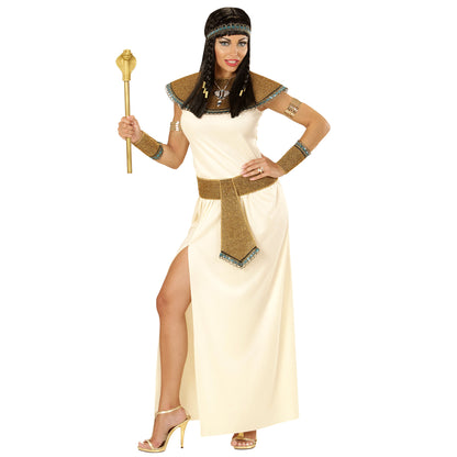 "CLEOPATRA" (Kleid, Gürtel, Kragen, Armbänder, Kopfschmuck) – Detailansicht