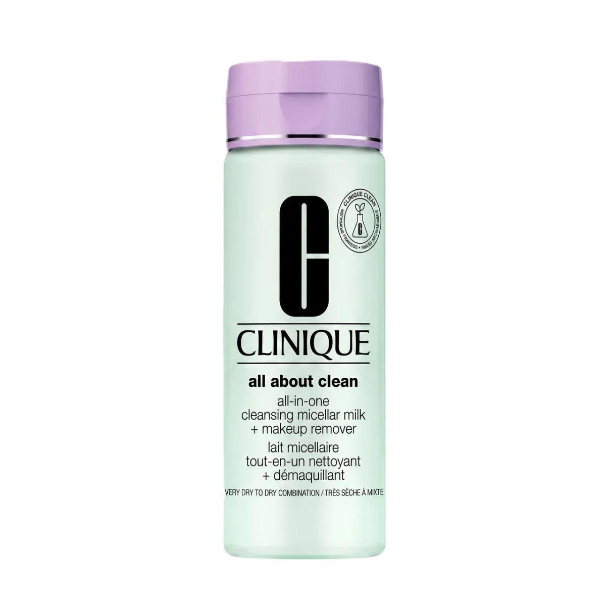 CLINIQUE ALL IN ONE MICELLAR MILK MIX-DRY SKIN 200 ML