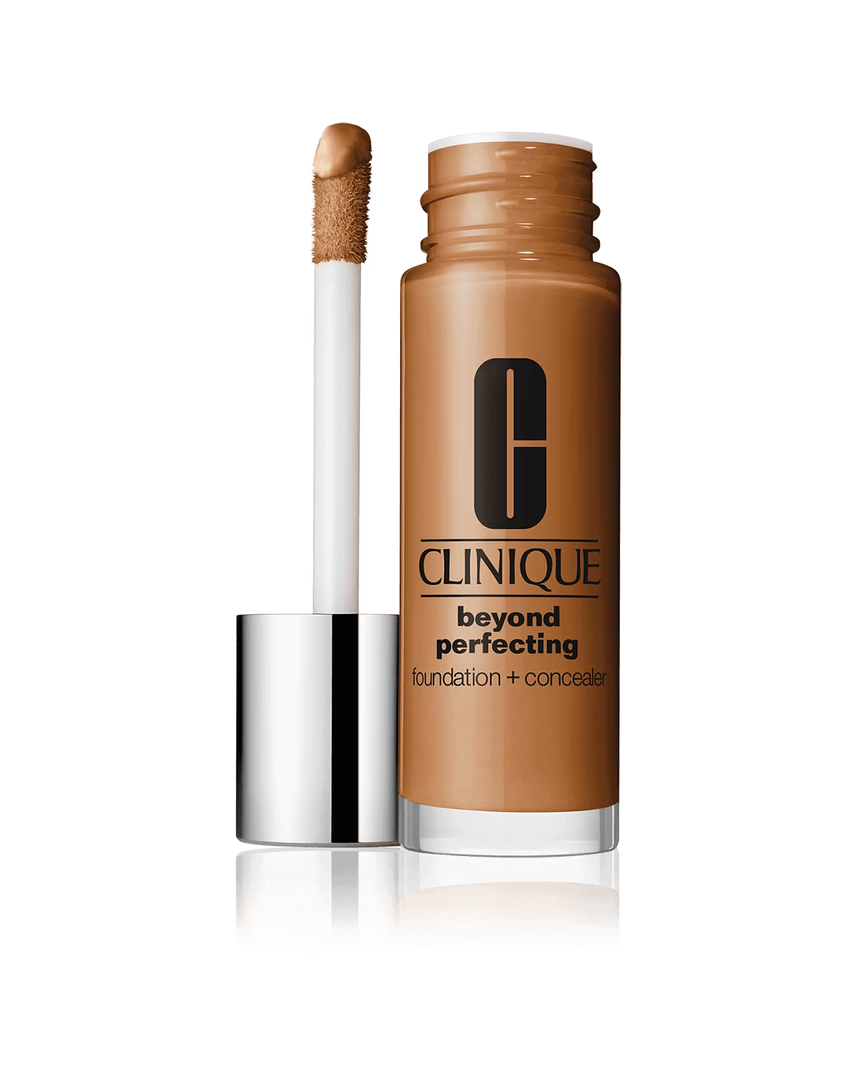 Clinique, Beyond Perfecting, Parabenfrei, Mattes Finish, Flüssige Grundierung & Concealer 2-in-1, 24, Golden, 30 ml