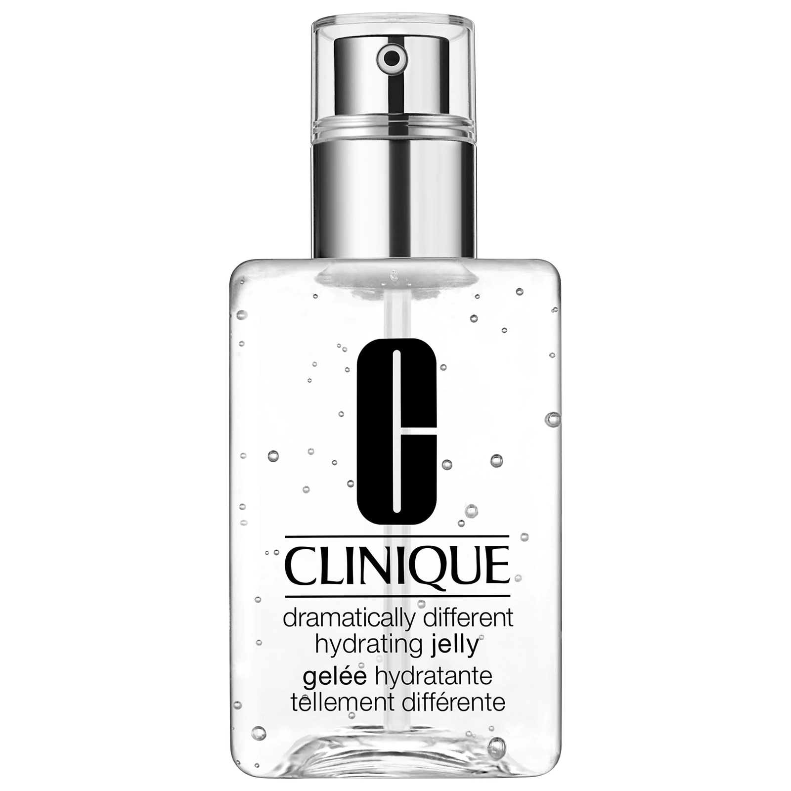 Clinique Clinique, Dramatically Different Jelly, Parabenfrei, Antiverschmutzung, Tag, Gel, Für Augen & Lippen, 125 ml Regular