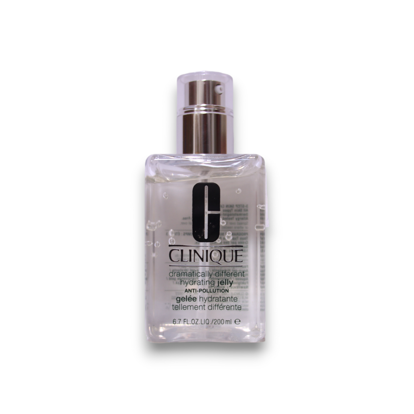 Clinique Clinique, Dramatically Different Jelly, Parabenfrei, Antiverschmutzung, Tag, Gel, Für Augen & Lippen, 200 ml Regular